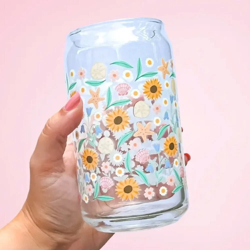EAST COAST COTTAGE BEER CAN GLASS - Picture 1 of 1